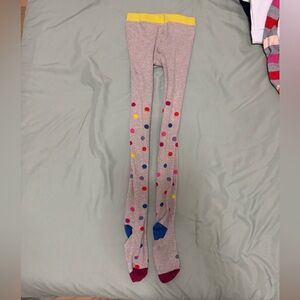 Mini Boden Polka Dot Kids Tights